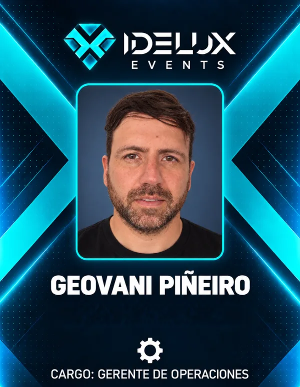 Geovani Piñeiro, Gerente de operaciones